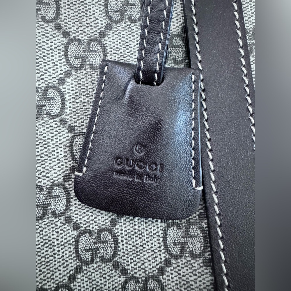 📍 SOLD GUCCI Convertible Briefcase GG Coated Canvas Large - Picture 3 of 11